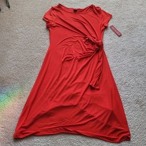 Bloody Orange Merona Dress
